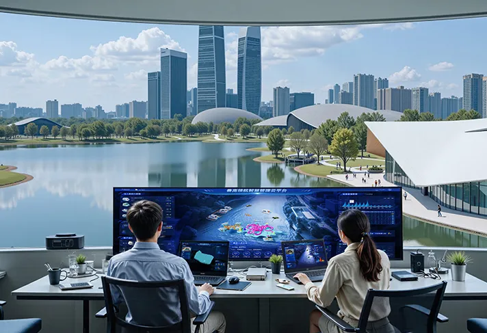 智慧管理系统科技赋能，智控全域