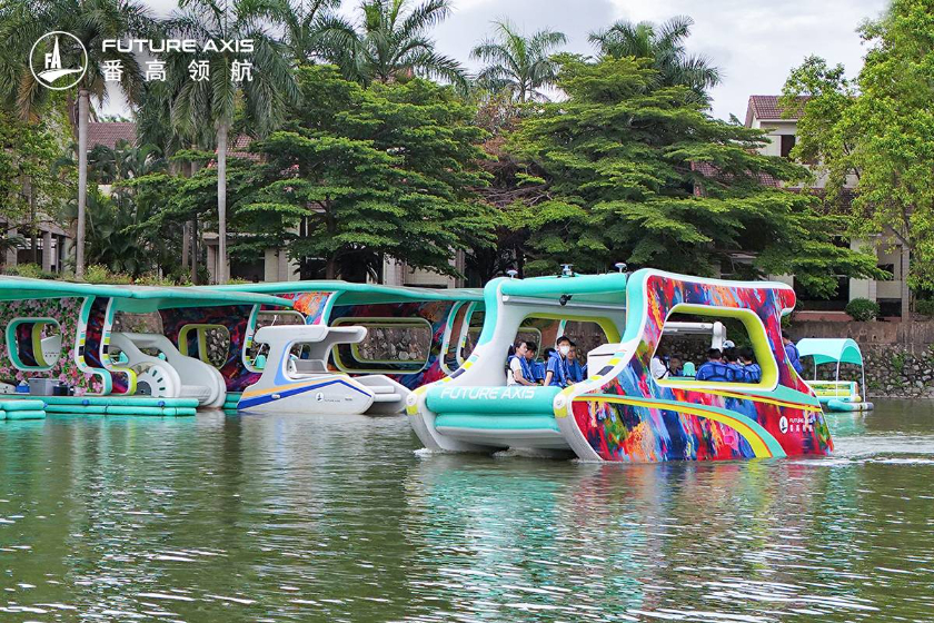 香港科技少年勇闯番高无人船基地，探究L4级水面无人驾驶技术